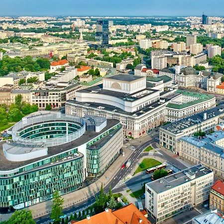 Super Apartament Grey Centrum 2X Metro Fast Wifi 300 Mbs Netflix Appletv Smarttv Spotify Panorama Miasta Warschau Exterior foto