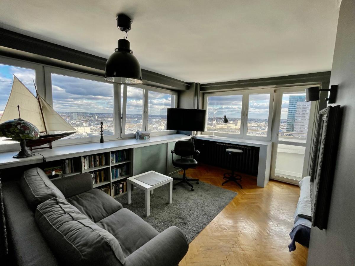 Super Apartament Grey Centrum 2X Metro Fast Wifi 300 Mbs Netflix Appletv Smarttv Spotify Panorama Miasta Warschau Exterior foto