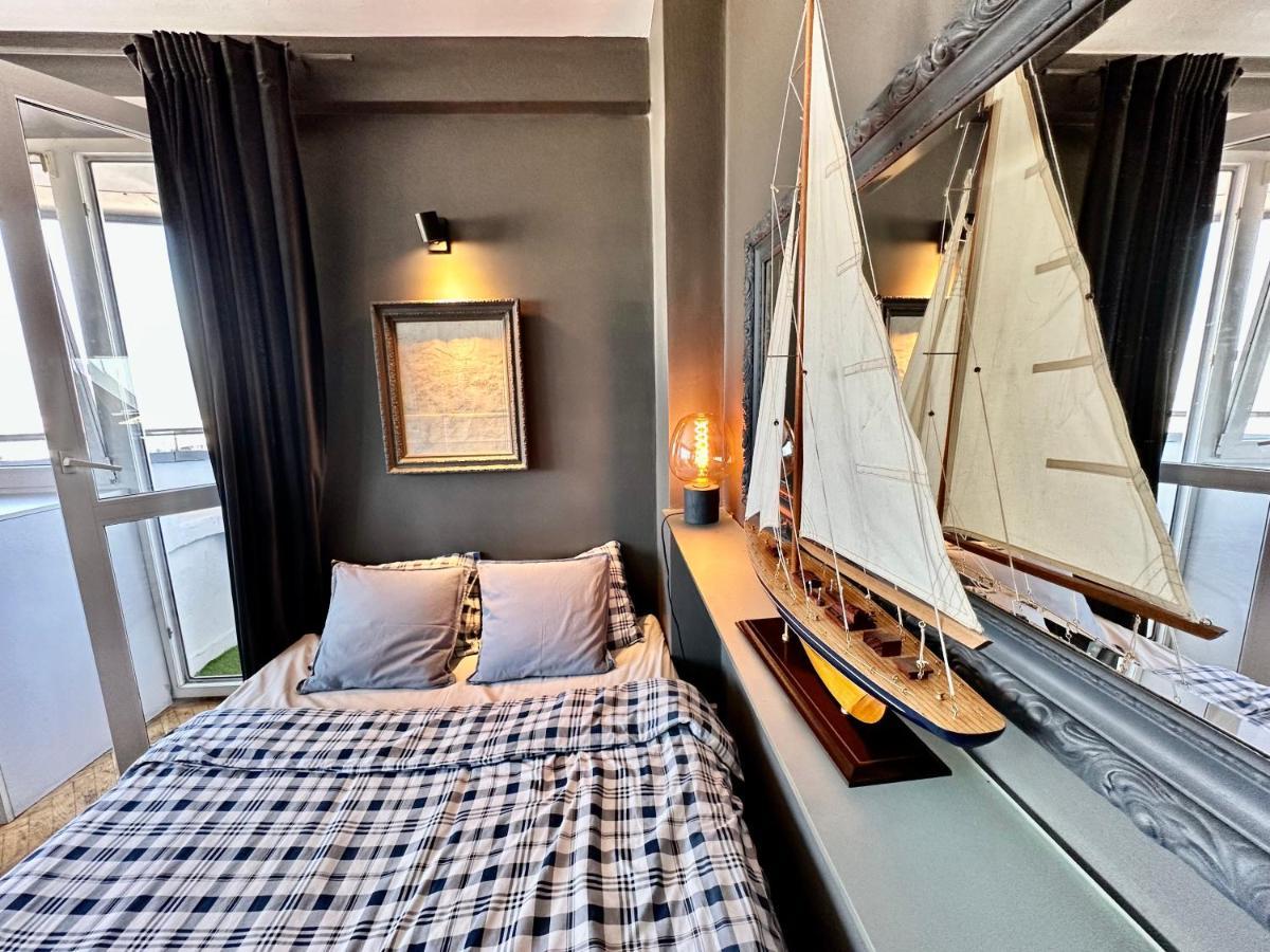 Super Apartament Grey Centrum 2X Metro Fast Wifi 300 Mbs Netflix Appletv Smarttv Spotify Panorama Miasta Warschau Exterior foto